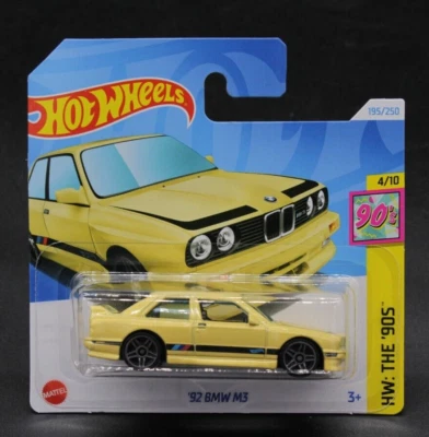 Hot Wheels '92 BMW M3 195/250 HW The '90s 4/10 Auto 1:64 2024 - Immagine 1 di 2