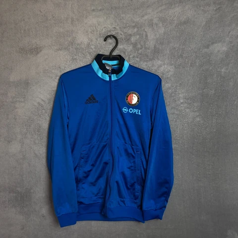 Feyenoord Training Jacket With Zipped Adidas Polyester Mens Size S Cover