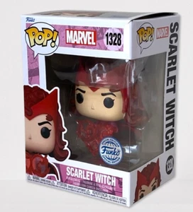 Funko POP! Web Limited Marvel #1328 Valentine Scarlet Figure New - Picture 1 of 4
