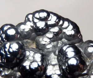 HEMATITA BOTRIOIDAL - ¡Hermoso espécimen brillante!!! Marruecos Taouz /pl078 - Imagen 1 de 17