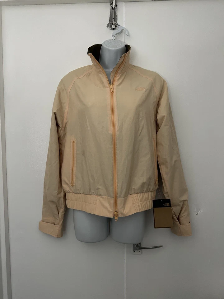 The North Face Womens Jacket Peach Floral BNWT Size M Designer - Image 1 of 4