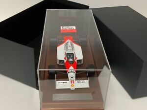 1/18 AB Models McLaren MP 4/4 from 1988 F1 Season of A.Prost Leather Base