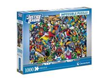 Dc Comics Impossible Jigsaw Puzzle Justice League (1000 Pezzi) Clementoni