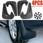 4Pcs Universal Car Mud Flaps Splash Guards Front Rear Fender Auto Accessories