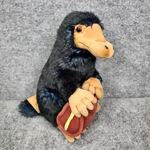 RARE Fantastic Beasts Niffler 10 In. Plush Soft Toy with Bag Harry Potter Wizard - Picture 1 of 10