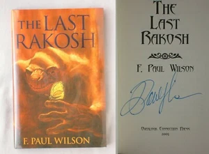Signierte 1. Ausgabe THE LAST RAKOSH F. Paul Wilson 2005 REPAIRMAN JACK HARDCOVER - Bild 1 von 3