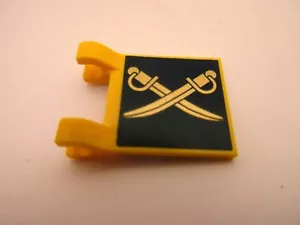 LEGO Flag Drapeau Réf 2335pb107 Set 79106 The Lone Ranger Cavalry Builder Set - Imagen 1 de 2
