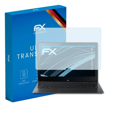 atFoliX 2x Screen Protection Film for Sony VAIO Fit 13A Screen Protector clear - Image 1 of 4