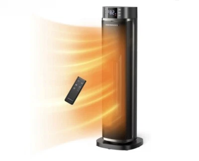 "TaoTronics 1500W Portable Heater: Oscillating, Eco, Remote, Safe" - Image 1 of 4