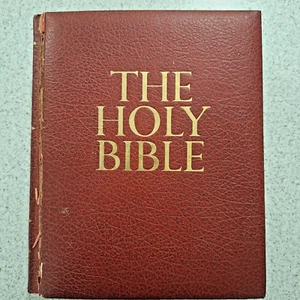La Santa Biblia Autorizada Versión King James Edición Familiar 1974 Tapa Dura Grande - Imagen 1 de 12