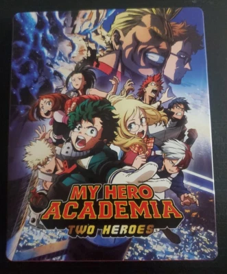 My Hero Academia-Two Heroes + Heroes Rising, 2 Movies Steelbook Blu ray - Image 1 of 4