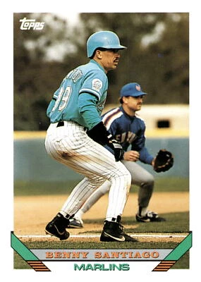 1993 Topps Traded #44T Benny Santiago - Image 1 of 2