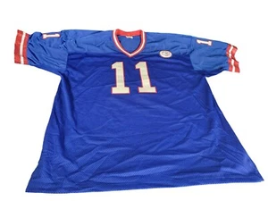 Maglia vintage New York Giants Simms 11 uomo taglia 56 blu ragno 43 abbigliamento sportivo - Foto 1 di 10