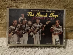 The Beach Boys Cassette Concert Days Vintage 1988 - Picture 1 of 5