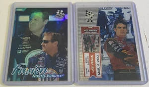 Rusty Wallace Jeff Gordon 2001 Press Pass Stealth & VIP Insert Lot (2) RL01 - Bild 1 von 2