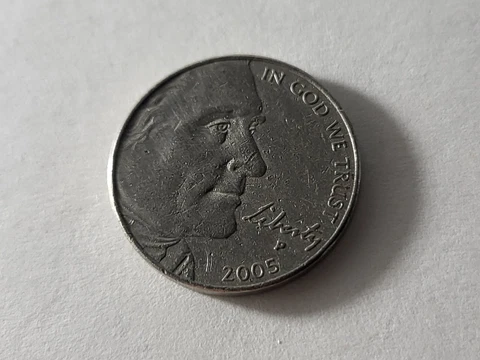 Rare! 2005 Bison Buffalo Nickel P mint, excellent condition! Cover