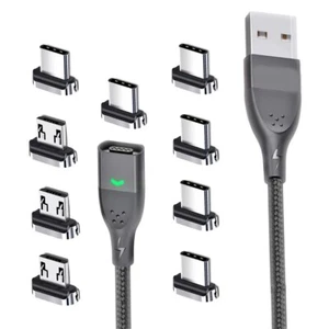 Strong Heavy Duty USB-C / Micro USB Charging Cable for Samsung Android iPhone LG - Picture 1 of 27