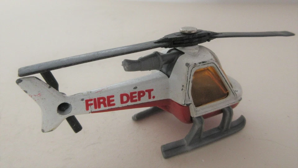 Matchbox Lesney 1-75 Series Helicopter 'Fire Department'  - Image 1 of 1