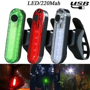  2x LED Licht USB Aufladung Für Fahrrad Helm Rücklicht Skateboard Roller Pets - Bild 1 von 15