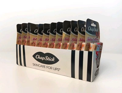 ¡PAQUETE DE 12! Colección de vacaciones de edición limitada 🎄Chapstick ¡Grandes regalos! ¡NUEVO! Foto 1 de 4
