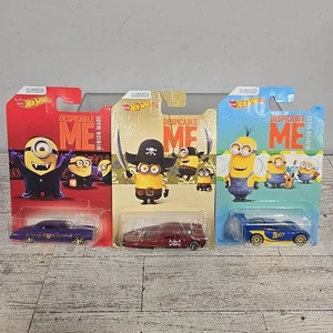 2018 Hot Wheels Despicable Me Minion Made Lot Of 3 - Bild 1 von 7
