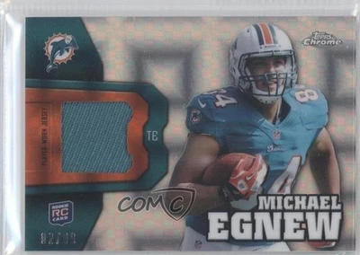 2012 Topps Chrome Rookie Relics X-Fractor /99 Michael Egnew #RR16 RC - Image 1 of 2