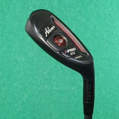 Adams 2014 Pro Mini 20° híbrido Aldila Tour verde ATX85H grafito regular Foto 1 de 3