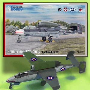 SPECIAL HOBBY 72475 1/72 HEINKEL HE 162A "CAPTURED BIRDS" PRECISION MODEL KIT - Bild 1 von 4