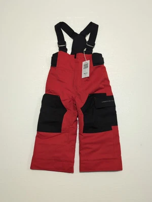 Pantalón Obermeyer Volt ROJO Niño Pequeño 3 Nieve Esquí Snowboard Baberos Impermeable Foto 1 de 4