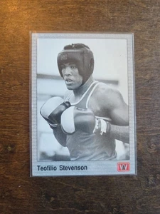 Tarjeta de boxeo All World 1991 #137 Teofilio Stevenson ID6 - Imagen 1 de 2