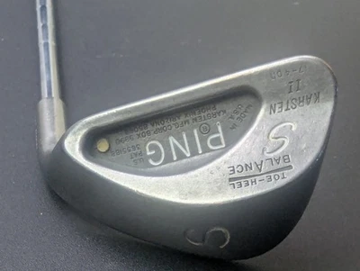 Ping Karsten 2 White Dot Irons, Single Sand Wedge Golf Club Right Hand Steel S - Image 1 of 4