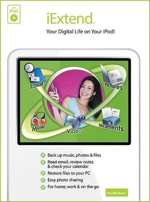 Memeo iExtend - Your Digital Life on your iPod Box - Image 1 of 2