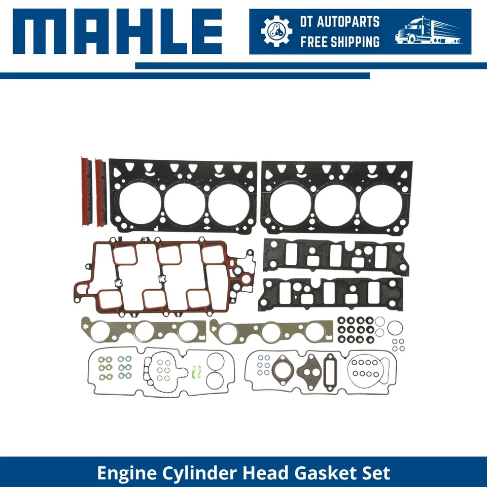 Juego de juntas de culata de motor V6 Mahle 1998 para Buick LeSabre 1997-2005 3,8 L Foto 1 de 3