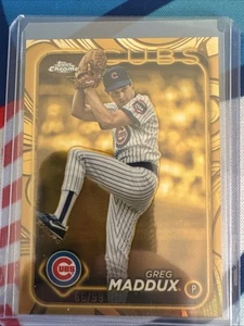 2024 Topps Gilded Greg Maddux 66/99 - Picture 1 of 6