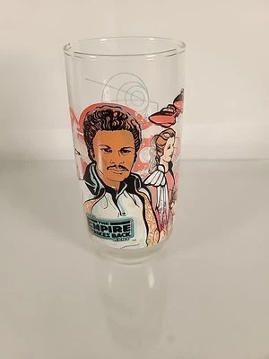 Copo promocional Star Wars The Empire Strikes Back Lando Leia Han Burger King - Imagem 1 de 4