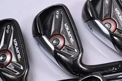 Left Hand Taylormade Burner 2.0 Irons / 4-PW+SW / Regular Flex Burner 2.0 85 - Image 1 of 4