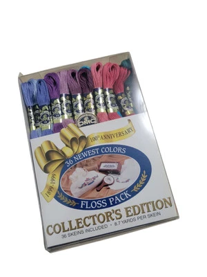 DMC 100th Anniversary Collector's Edition Thread Floss Pack 36 Skeins NIB - Image 1 of 2