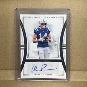2023 National Treasures Football Alec Pierce Auto /49 Sig-Ape - Bild 1 von 2