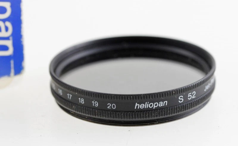 Heliopan S 52 Jet-Pol Circ Pol 2.5X Jet Polarizing Filter Es 52 Circular Light - Image 1 of 1