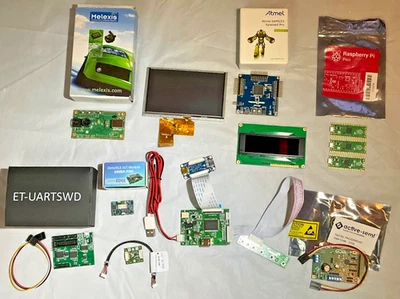 LOT OF Raspberry Pi Pico 2, Assorted Boards, Displays & Accessories - Image 1 of 4
