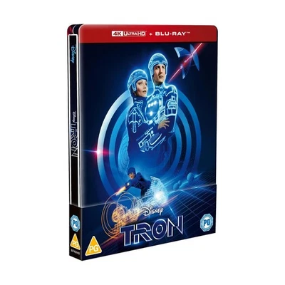 Tron (1982) STEELBOOK [4K Ultra HD + Blu-ray] (Region Free) Limited Edition - image 1 of 4