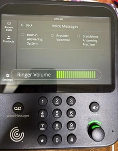 Podpis Połączenie Telefon 78T Czarny Ubytek słuchu Ekran dotykowy Ethernet Testowany - Zdjęcie 1 z 7