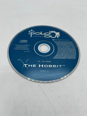 El Hobbit: El Preludio del Señor de los Anillos Juego PC - (PC CD-ROM Disco 2 Dos Foto 1 de 2