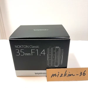VOIGTLANDER NOKTON Classic 35mm f1.4 II MC Multi Coating VM Mount... - Imagen 1 de 4