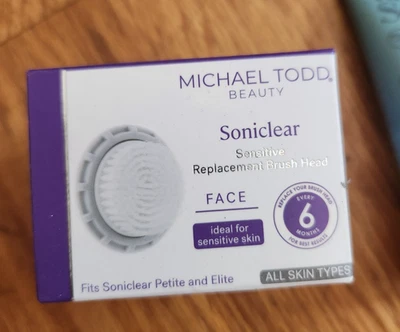 Cabezal de cepillo de repuesto Michael Todd Beauty Soniclear - CARA Foto 1 de 4