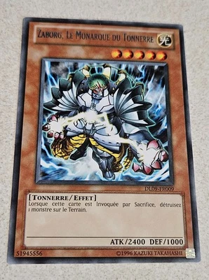 1x Yu-Gi-Oh! FRENCH Zaborg The Thunder Monarch - DL09-FR009 - Silver Rare - NM - Image 1 of 2