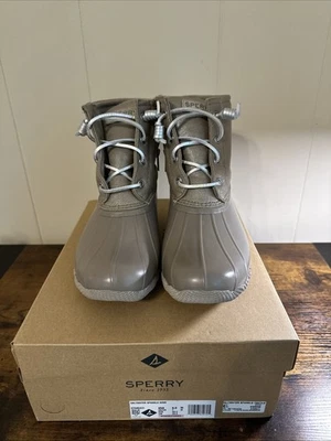 Bota de lluvia Sperry para mujer con brillo de agua salada nueva nunca usada talla 9,5 M Foto 1 de 4