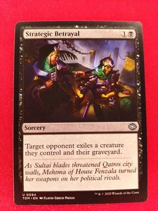 Magic The Gathering, Strategic Betrayal, ENG, NM - Bild 1 von 2