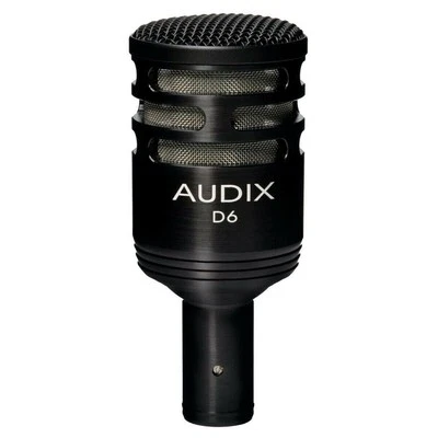 Audix D6 Dynamic Instrument Microphone for Drums Percussion & Bass Cabs - Image 1 of 3