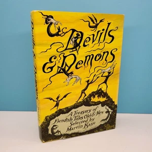 Devils & Demons A Treasury of Fiendish Tales • 1987 Hardcover Dust Jacket VTG - Imagen 1 de 13